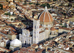 Ausflug von Florenz und Pisa - Panorama des historischen Zentrums von Florenz