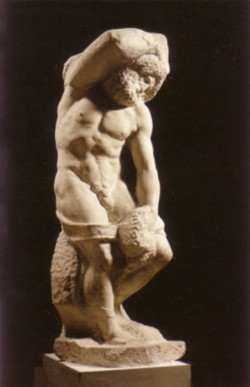 Führung durch die Akademie der Schönen Künste in Florenz - Einer der Sklaven von Michelangelo