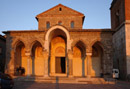 Façade of the Benedictine basilica of Sant'Angelo in Formis