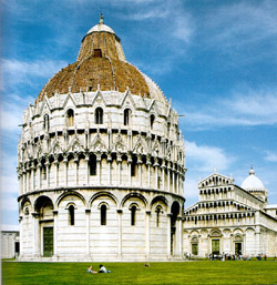 Ausflug von Florenz und Pisa - Baptisterium von Pisa