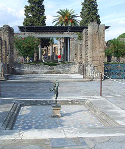 La famosa scultura del Fauno