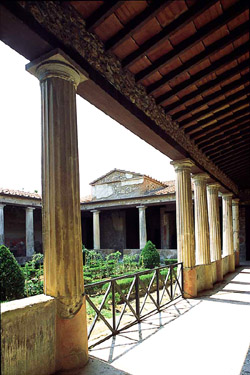 The peristyle of House of Menander