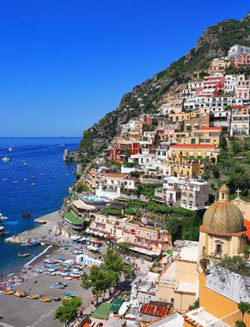 Veduta di Positano