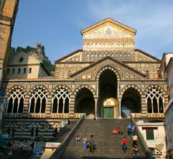 Visite guide de la Cte Amalfitaine - La Cathdrale d'Amalfi