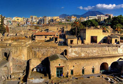 Ausflug Pompeji und Herculanum -  Ansicht von Herculaneum