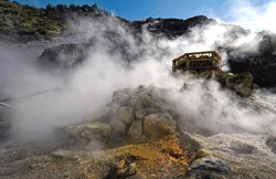Guide Campi Flegrei - Fumarole alla solfatara di Pozzuoli