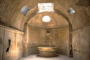 Ausflug in Pompeji - Pompeji: Caldarium der Thermen des Forums
