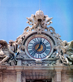 Рим - Тур 2 часа в Музеи Ватикана и Сикстинской Капеллы с частным гидом на русском языке - Часы Valadier