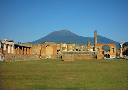 Guida Pompei - Particolare del Foro di Pompei