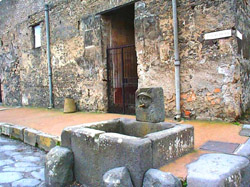 Ancient Fountain in Pompeii