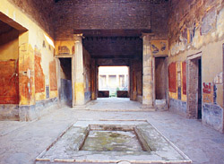 Visita guidata Pompei - Atrio della Casa del Menandro a Pompei