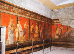 Fürung Pompeji - Fresken aus der Villa der Mysterien in Pompeji