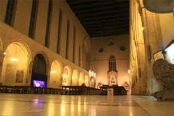 NAPLES GOTHIC CHURCHES: The Interior of Santa Chiara Church