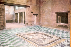 Maison de l'Atrium à Mosaïque à Herculanum