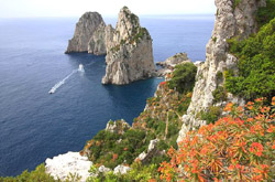 The Famous  Faraglioni of Capri