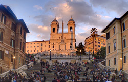 Ausflug mit Trevi Brunnen, Piazza di Spagna und Piazza del Popolo - Kirche Trinitá dei Monti