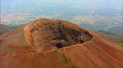 Visite guide  Pompi et Vesuve -Vue du Vésuve